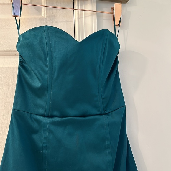 H&M Dark Green Tube Dress - Picture 3 of 7